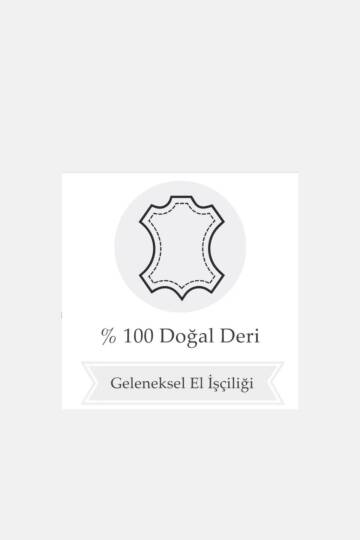 KADIN KAHVE RUGAN HAKİKİ DOĞAL DERİ 35-41 NUMARA BAĞCIKLI OXFORD AYAKKABI - 7